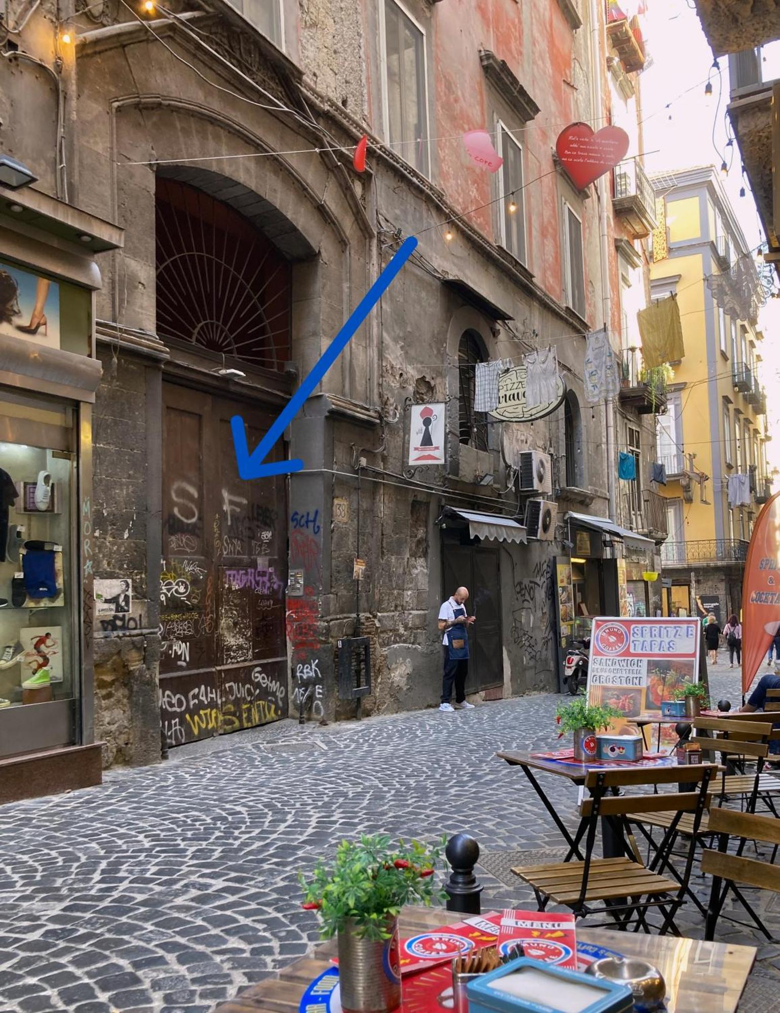 La Casa Blu Nel Cuore Storico Di Napoli מראה חיצוני תמונה
